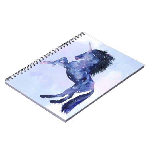 Universum Unicorn - Kosmisch Notizblock (Linke Seite)
