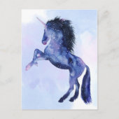 Universum Unicorn - Kosmisch Postkarte (Vorderseite)