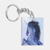 Universum Unicorn - Kosmisch Schlüsselanhänger (Vorderseite links)