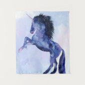 Universum Unicorn - Kosmisch Wandteppich (Vorderseite)