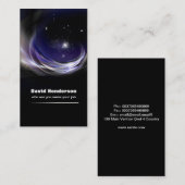 Universum-Visitenkarte Visitenkarte (Vorne/Hinten)