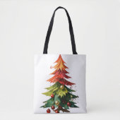 Universum-Weihnachtsbaum-Tasche Tasche (Vorderseite)