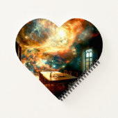 Universum zum Abendessen Notizblock (Rückseite)