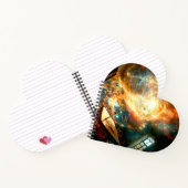 Universum zum Abendessen Notizblock (Innenseite)