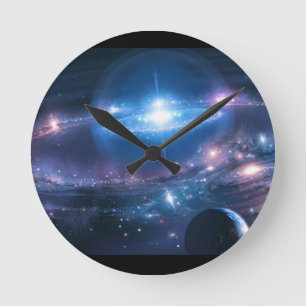 Universumsuhr Runde Wanduhr