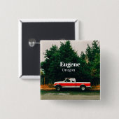 Univestadt Eugene - Oregon Button (Vorne & Hinten)