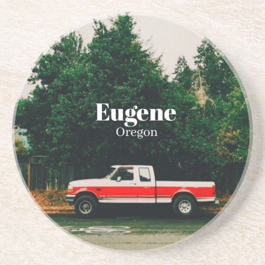 Univestadt Eugene - Oregon Getränkeuntersetzer (Vorne)