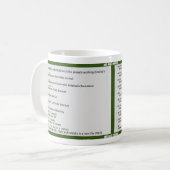 Unix Basic-Befehle Kaffeetasse (Vorderseite Links)