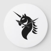 Unix-Logouhr Große Wanduhr (Vorderseite)