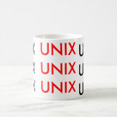 Unix Unix Unix Kaffeetasse (Mittel)
