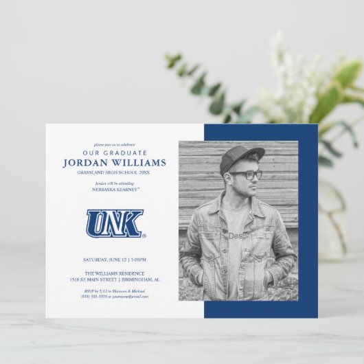 UNK Lopers Graduate Ankündigung (Stehend Vorderseite)