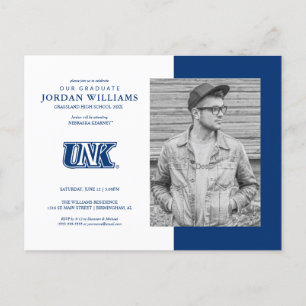 UNK Lopers Graduate Ankündigungspostkarte