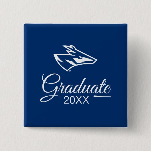 UNK Lopers Graduate Button (Vorderseite)