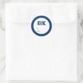 UNK Lopers Graduate Runder Aufkleber (Tasche)