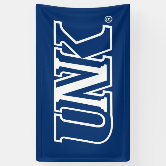 UNK| Universität Nebraska in Kearney Banner (Vertikal)