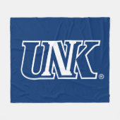 UNK| Universität Nebraska in Kearney Fleecedecke (Vorderseite (Horizontal))