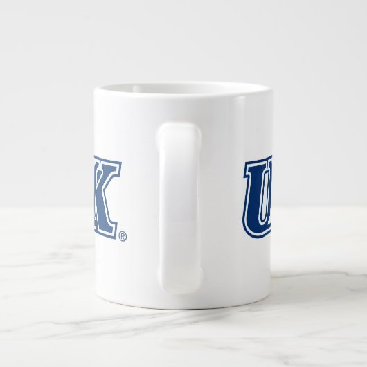 UNK| Universität Nebraska in Kearney Jumbo-Tasse (Rückseite)