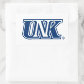 UNK| Universität Nebraska in Kearney Rechteckiger Aufkleber (Tasche)