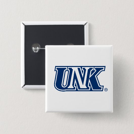 UNK University of Nebraska at Kearney Button (Vorne & Hinten)