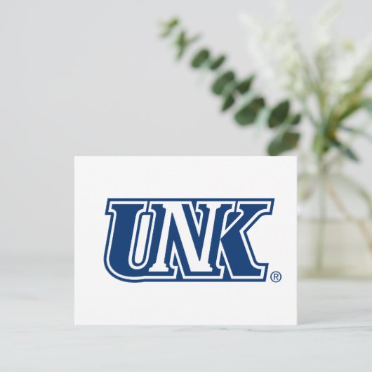 UNK University of Nebraska at Kearney Postkarte (Stehend Vorderseite)