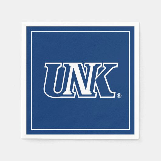 UNK University of Nebraska at Kearney Serviette (Vorderseite)
