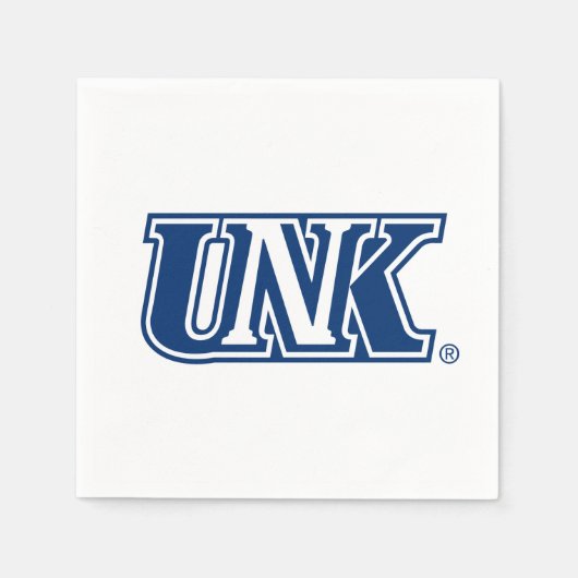 UNK University of Nebraska at Kearney Serviette (Vorderseite)