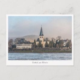 Unkel Rhein Deutschland Postkarte