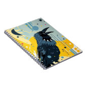 Unkempt Crow Notizblock (Rechte Seite)