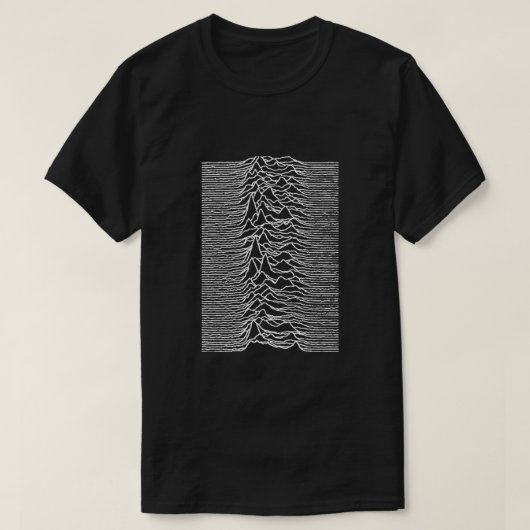 Unknown Pleasures T-Shirt (Design vorne)