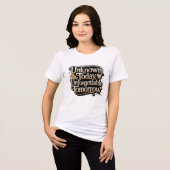 Unknown Today, Unforgettable Tomorrow Tri-Blend Shirt (Vorderseite voll)