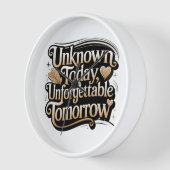 Unknown Today, Unforgettable Tomorrow Uhr (Winkel)