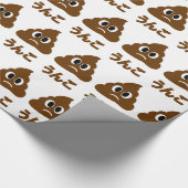 Unko う ん こ Japanisch Gekackt Geschenkpapier (Ecke)