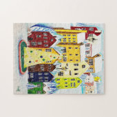 UNkonventionell gemütliche Weihnachtsstadt - PUZZL Puzzle (Horizontal)
