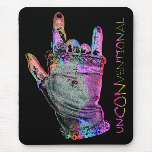 Unkonventionelle Rock-Mauspad Mousepad (Vorne)