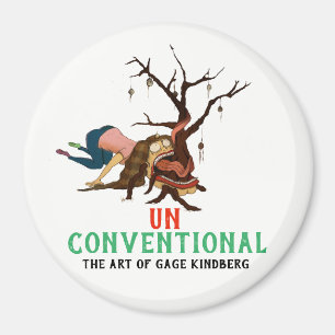 "Unkonventionelle" Weihnachtsmagneten Magnet