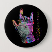 Unkonventioneller Rock Button (Vorderseite)
