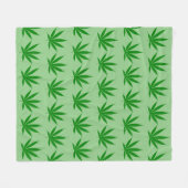 Unkraut-Blatt-Decke Fleecedecke (Vorderseite (Horizontal))