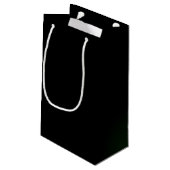 Unkraut-Blatt Kleine Geschenktüte (Rückseite Schrägansicht)