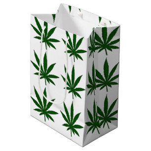 Unkraut-Blatt Mittlere Geschenktüte