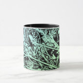 Unkraut in der Gras-Tasse Tasse (Zentrum)