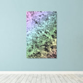 Unkraut in einem Ditch Leinwanddruck (Insitu (Holzboden))