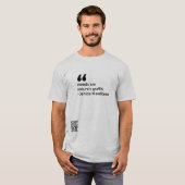 Unkraut ist ein Graffiti der Natur T-Shirt (Vorne ganz)