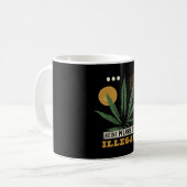 Unkraut Kaffeetasse (Vorderseite Links)