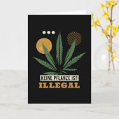 Unkraut Karte (Gelbe Blume)