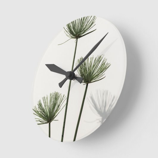 Unkraut Runde Wanduhr (Winkel)