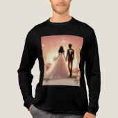 Unkraut Tri-Blend Shirt (Vorderseite)