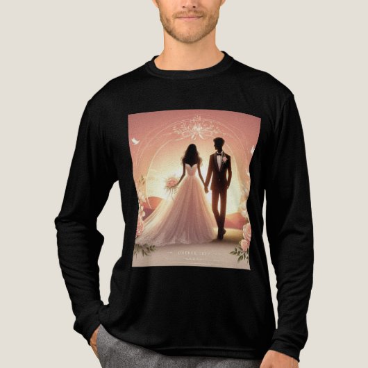 Unkraut Tri-Blend Shirt (Vorderseite)