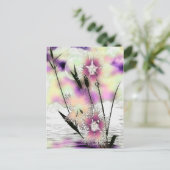 Unkraut und Natur Kunst und Kultur Postkarte (Stehend Vorderseite)