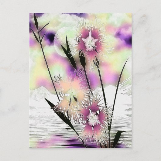 Unkraut und Natur Kunst und Kultur Postkarte (Vorderseite)