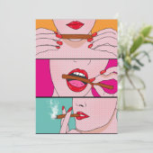 Unkrautdame Ankündigung (Stehend Vorderseite)